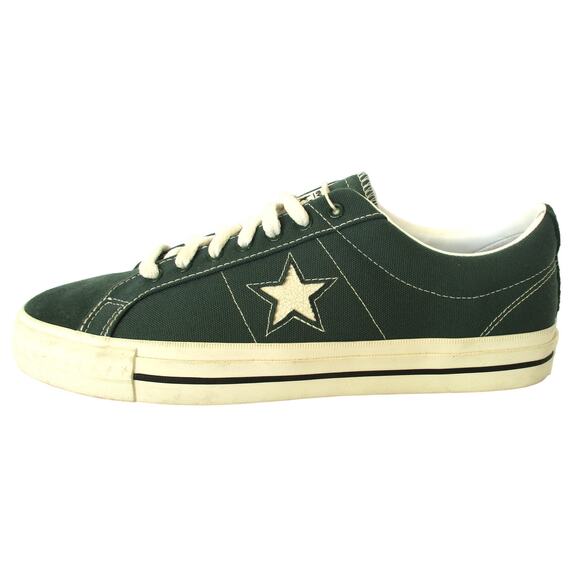 New CONVERSE One Star Pro Classic Suede Low Top Sneakers Pine Green Men Sz 10.5 - Picture 4 of 10